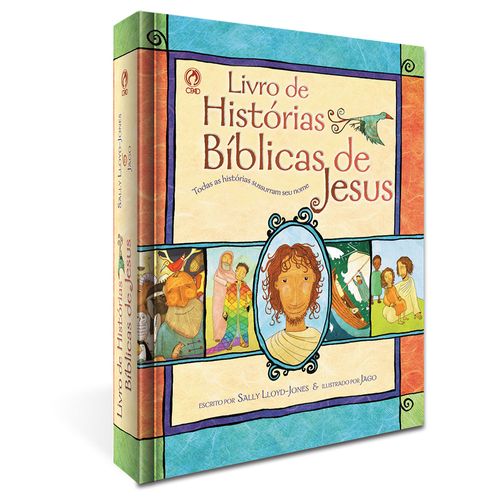 Livro de Histórias Bíblicas de Jesus (Capa Dura)