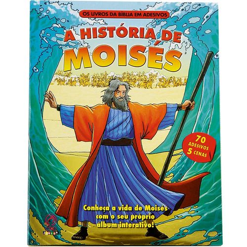 Livros da Bíblia em Adesivos A História de Moisés