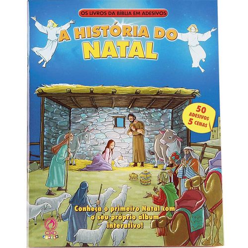 Livros da Bíblia em Adesivos A História do Natal