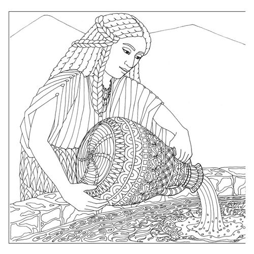 Heroínas do Antigo Testamento (Livro para colorir)