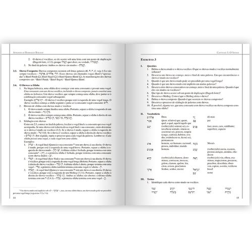 Aprenda o Hebraico Bíblico - Capa Dura