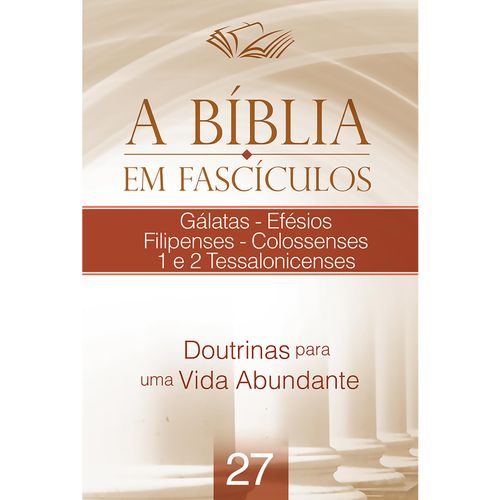 BF Gálatas - Efésios - Filipenses - Colossenses, 1 e 2 Tessalonicenses