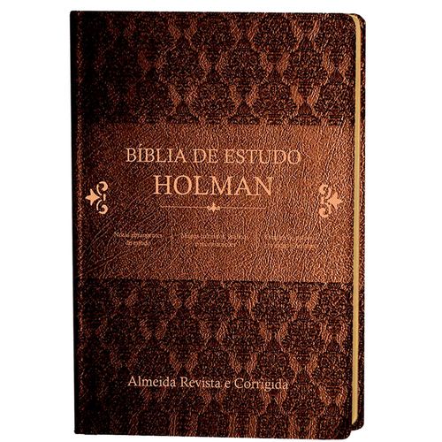 Bíblia de Estudo Holman Marrom