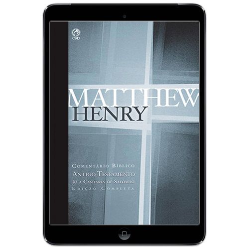 E-Book Comentário Bíblico Matthew Henry- Vol 3