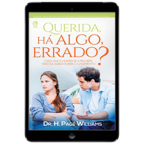 E-Book Querida, há algo errado?