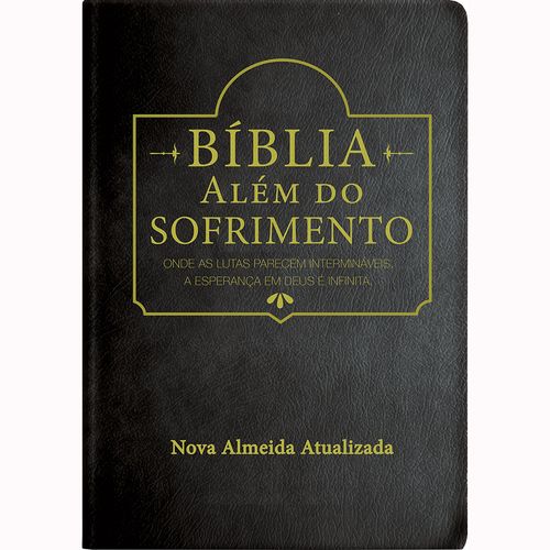 Bíblia Além do Sofrimento Preta