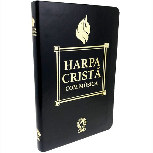 Harpa Cristã Com Música GDE Preta