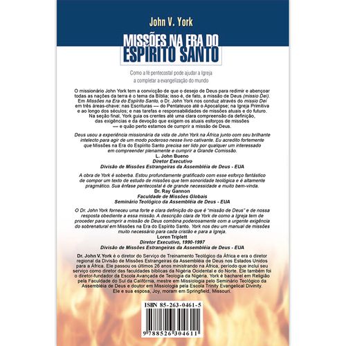 Missões na era do Espírito Santo