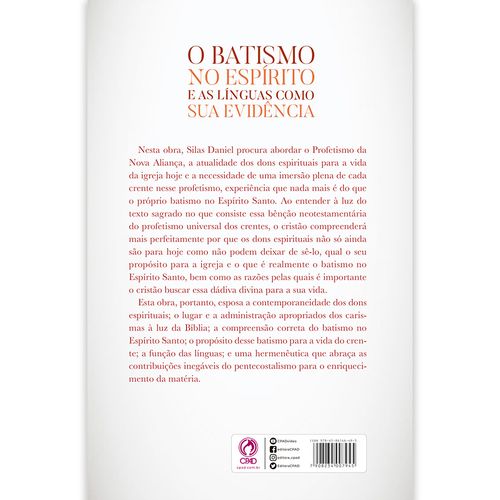 O Batismo no Espírito e as Línguas como sua Evidência
