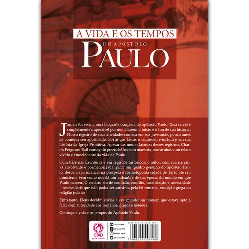 A Vida e os Tempos do Apóstolo Paulo