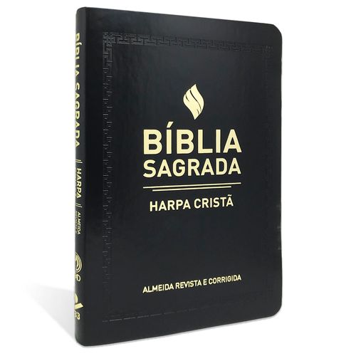 Bíblia Grande Harpa Cristã  Slim Preta