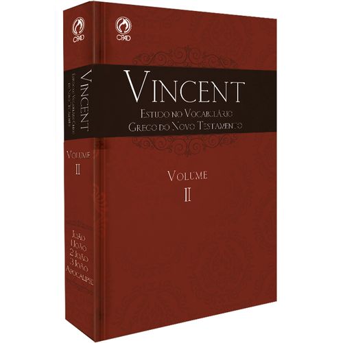 Vincent  Estudo do Vocabulário Grego do Novo Testamento II (Brochura)