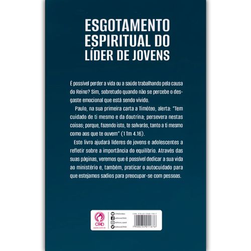 Esgotamento Espiritual do Líder de Jovens