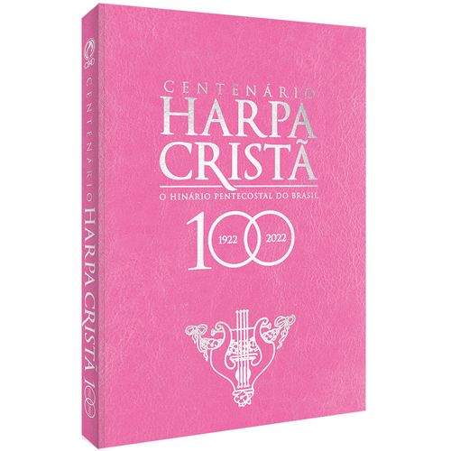Harpa Cristã Centenário Grande Popular Rosa Blush
