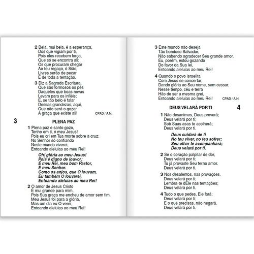 Harpa Cristã Popular Média para Crianças (Capa Instrumentos)