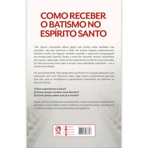Como Receber o Batismo no Espírito Santo