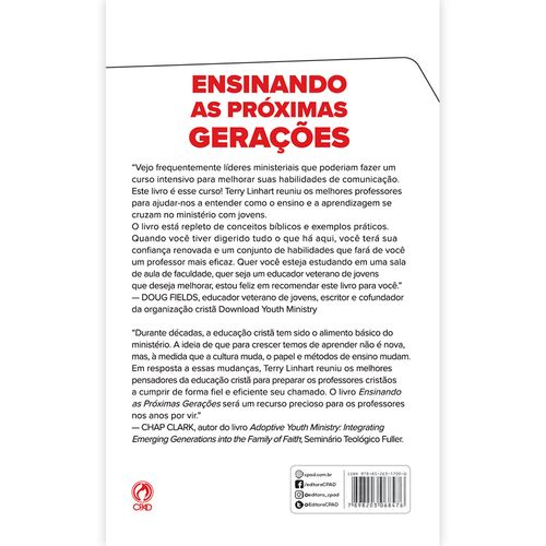 Ensinando as próximas gerações