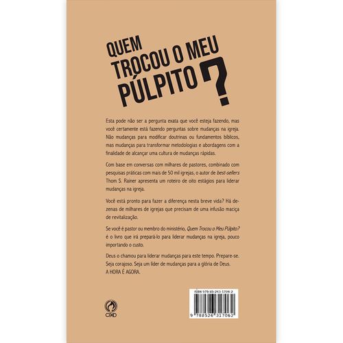 Quem Trocou o Meu Púlpito?