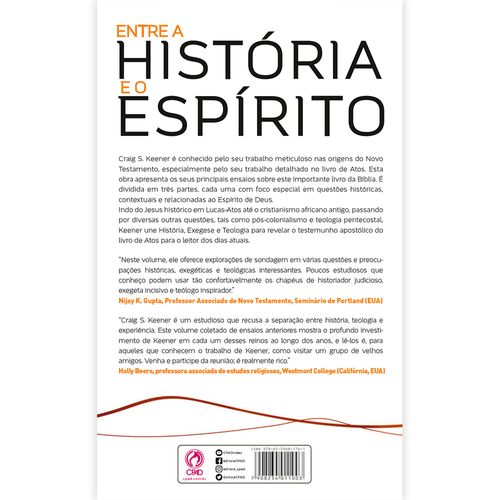 Entre a História e o Espírito