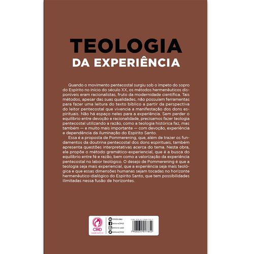 Teologia da Experiência