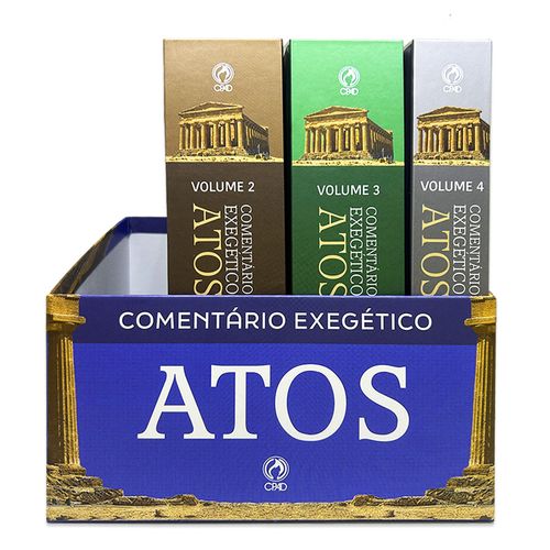 Kit Atos (volumes 2, 3 e 4) + BOX