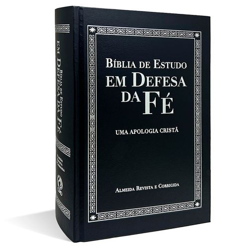 Bíblia de Estudo em Defesa da Fé Grande Capa Dura