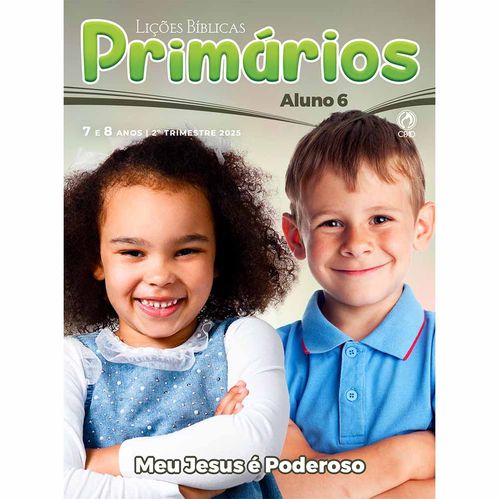 Lições Bíblicas Primários Aluno 2º Tr. 2025