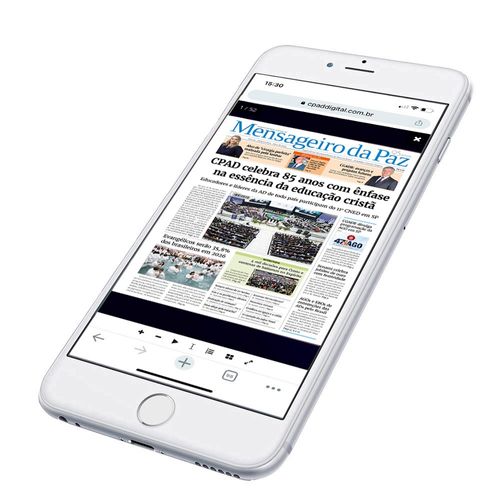 Jornal Mensageiro da Paz – Digital – Assinatura por 1 ano (12 edições)