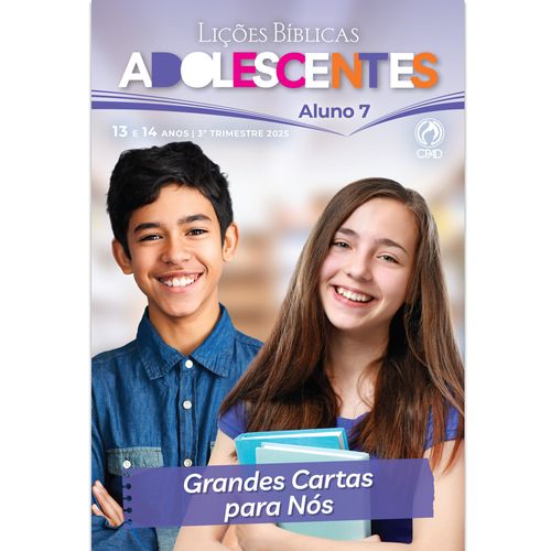 Lições Bíblicas Adolescentes Aluno 3º Tr. 2025