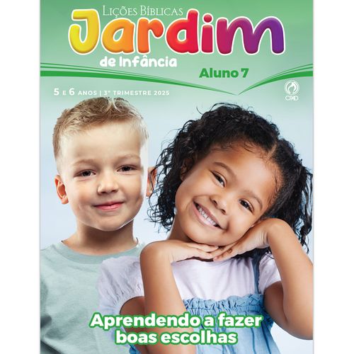 Lições Jardim de Infância Aluno 3º Tr. 2025