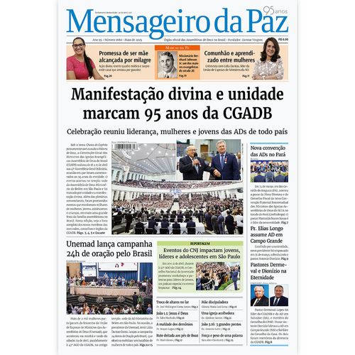 Jornal Mensageiro da Paz Maio 2025