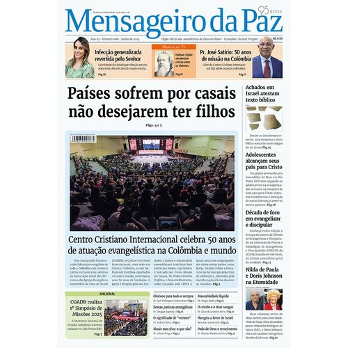 Jornal Mensageiro da Paz Junho 2025