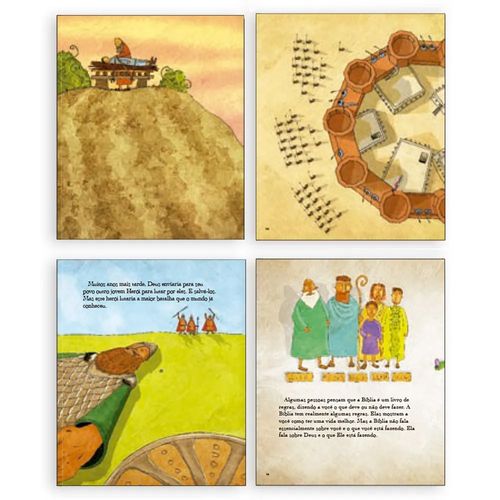 Livro de Histórias Bíblicas de Jesus (Capa Dura)