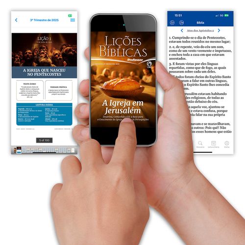 Revista Digital Lições Bíblicas Adulto Professor - Assinatura 02 anos