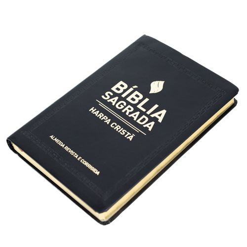 Bíblia Grande Harpa Cristã  Slim Preta