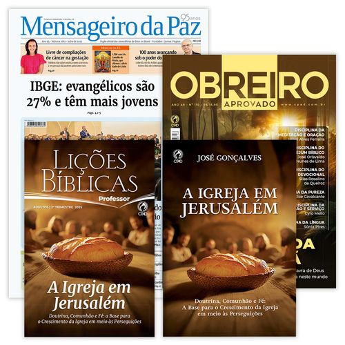 Kit do Obreiro Professor Julho