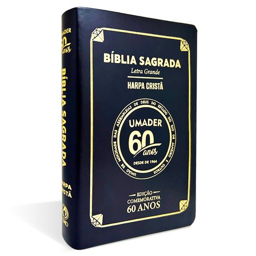 Bíblia Grande Harpa Cristã Luxo Letra Grande Preta (UMADER)