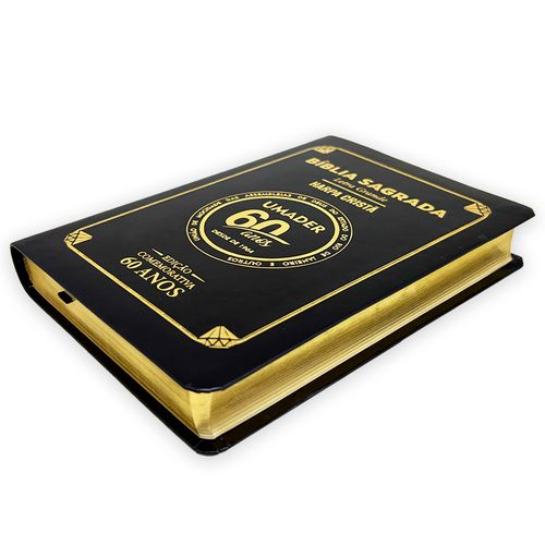 Bíblia Grande Harpa Cristã Luxo Letra Grande Preta (UMADER)