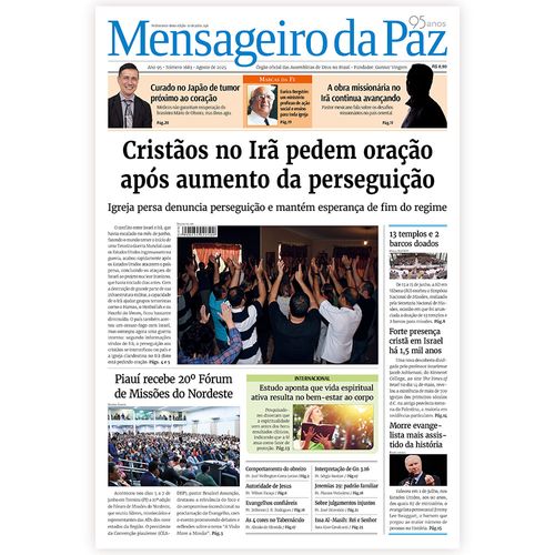 Jornal Mensageiro da Paz Agosto 2025