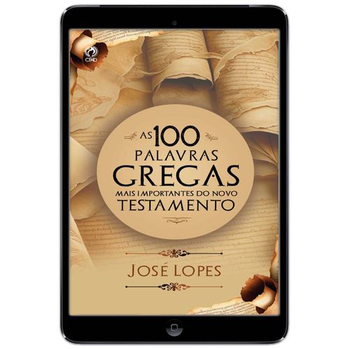 E-book As 100 Palavras Gregas Mais Importantes do Novo Testamento