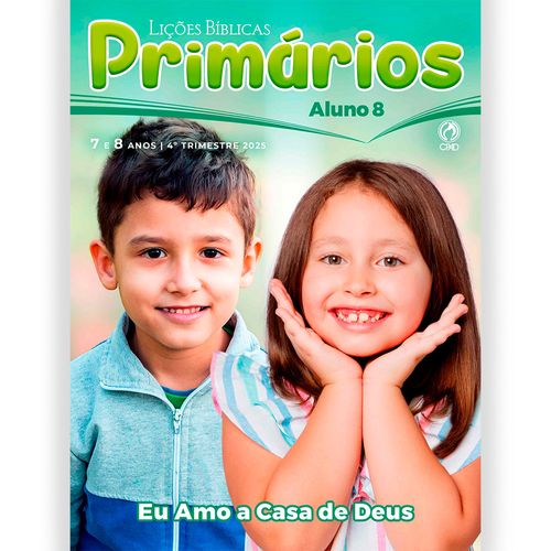 Lições Bíblicas Primários Aluno 4º Tr. 2025
