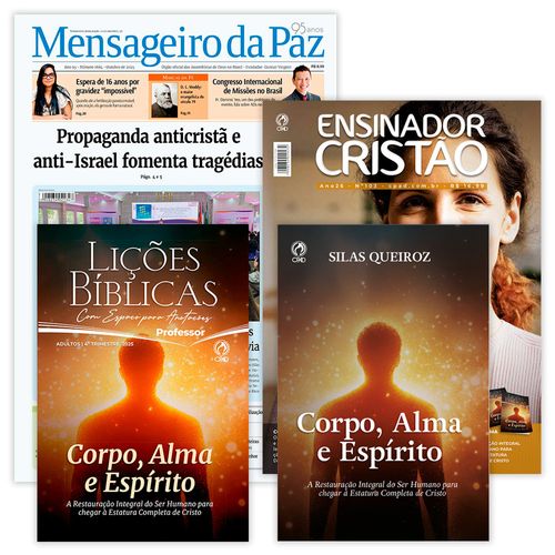 Kit do Professor de Adultos - Outubro Capa Dura