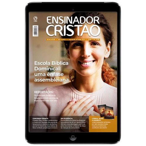 Revista Ensinador Cristão – Digital – Assinatura por 1 ano (4 edições)
