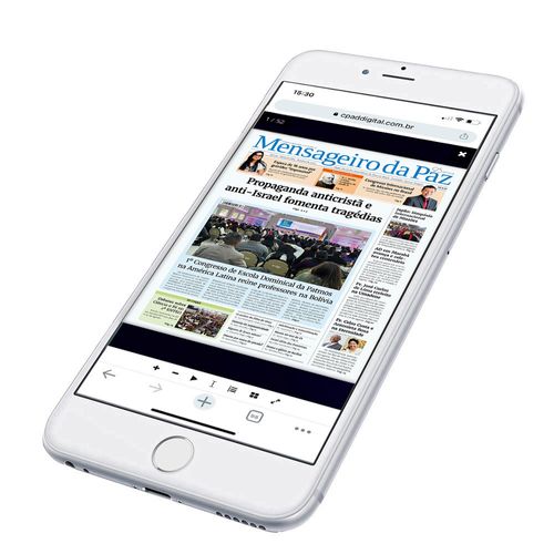 Jornal Mensageiro da Paz – Digital – Assinatura por 1 ano (12 edições)