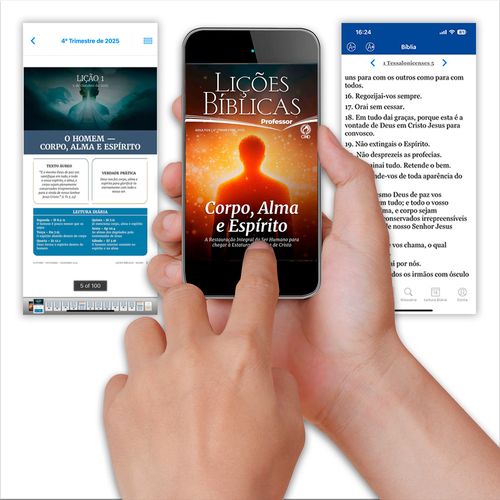 Revista Digital Lições Bíblicas Adulto Professor - Assinatura 02 anos