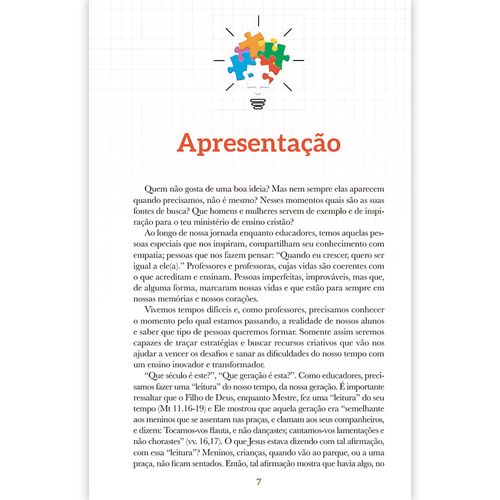 Boas Ideias para Professores de Educação Cristã II