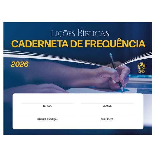 Caderneta de Frequência para Escola Dominical