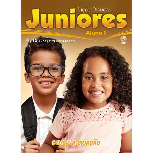 Lições Bíblicas Juniores Aluno 1º Tr. 2026