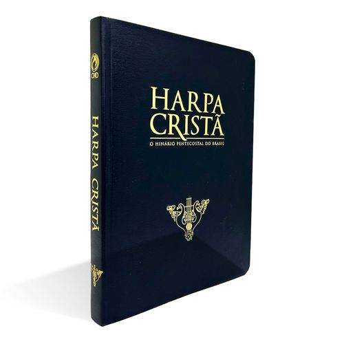 Harpa Cristã  Grande Econômica Preta
