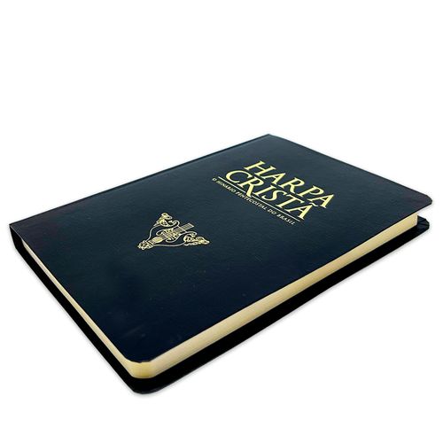 Harpa Cristã  Grande Econômica Preta